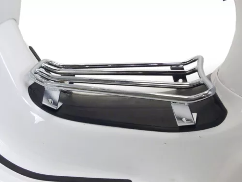 Átléphető csomagtartó Moto Nostra Vespa GTS 125-300, GTV, GTL, GT krómozott Moto Nostra Vespa GTS 125-300, GTV, GT, GT