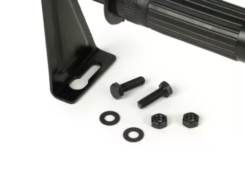 Lábtartók Moto Nostra Largeframe PX80, PX125, PX150, PX200, T5 fekete színben