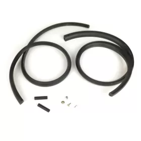   Oldalsó motorháztető gumikészlet BGM Original Vespa PX, Vespa T5 125cc Fekete