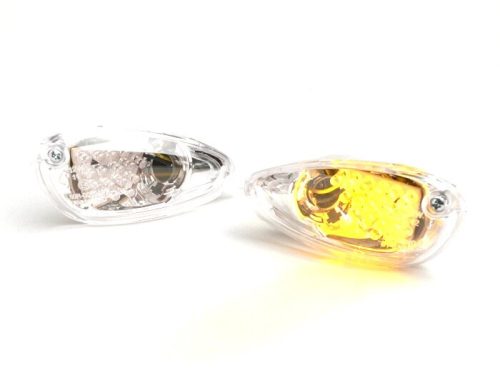 Mutató BGM eredeti 2 db LED Gilera Runner eredeti 2 db-os készlet 2005-ig Narancssárga