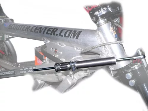 Kormánycsillapító BGM PRO SC FS/10 380mm 125mm rugóút gun metal