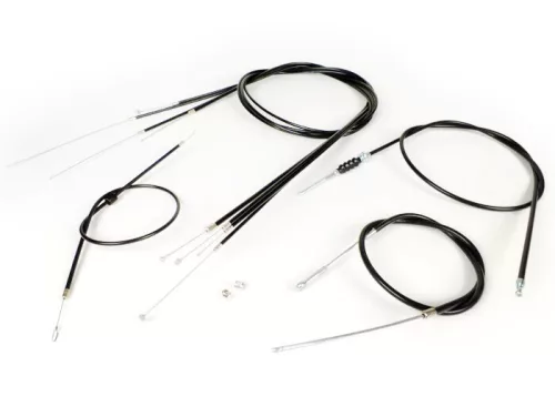 Húzókészlet BGM Original PE belső burkolat Vespa PX Lusso (1984-) fekete