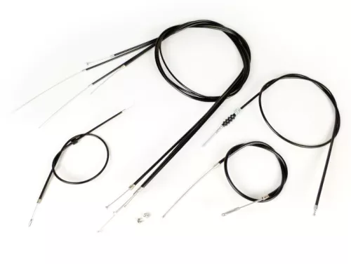 Húzókészlet BGM Original PE belső burkolat Vespa PX Lusso (1984-) fekete