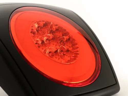 Hátsó lámpa Moto Nostra LED, SLIMSTYLE Vespa Primavera, Sprint piros