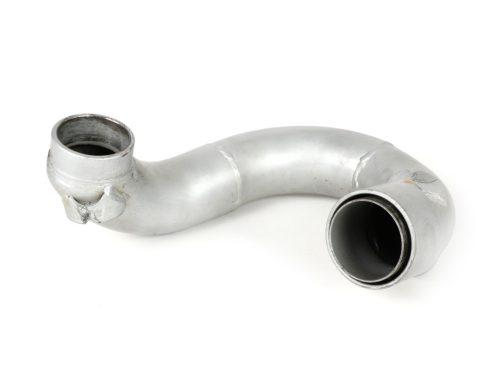 Kipufogócső BGM PRO Clubman V4.0 Lambretta 1-3 sorozat ezüst színű