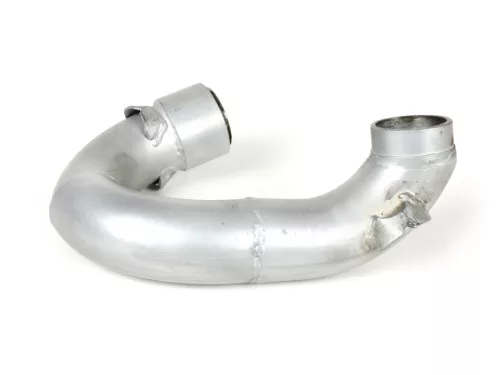 Kipufogócső BGM PRO Clubman V4.0 Lambretta 1-3 sorozat ezüst színű