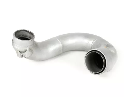 Kipufogócső BGM PRO Clubman V4.0 Lambretta 1-3 sorozat ezüst színű