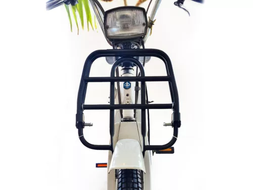 Első csomagtartó Moto Nostra Piaggio Ciao Ciao fekete matt V2