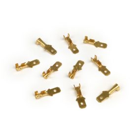 Kábelsaru lapos dugó 4,8mm Ř=0,5-1,0mm˛ DIN 46343 10db.