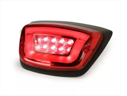 hátsó lámpa Moto Nostra LED Vespa LX 50-150, LXV 50-150 piros