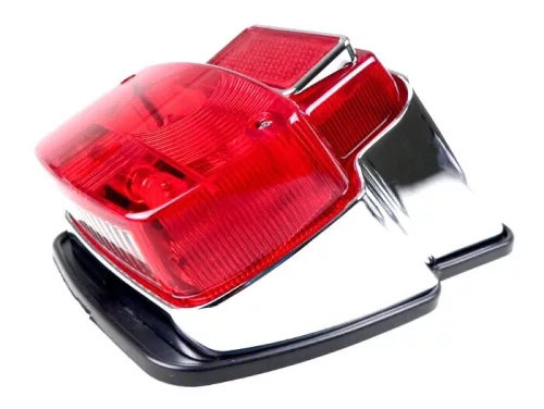Hátsó lámpa BGM Original Vespa antik fém kis krómozott