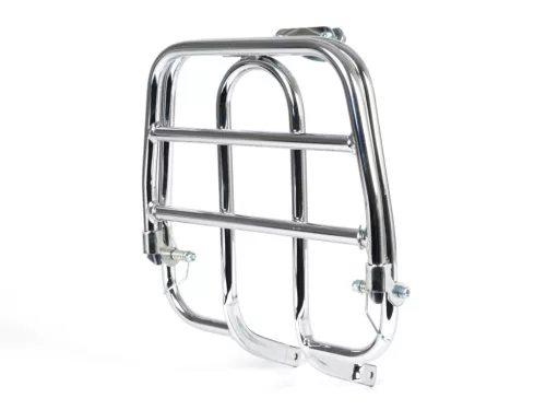 Csomagtartó elöl Moto Nostra Piaggio Ciao króm V2