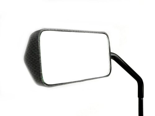Tükör F1 CLASSIC menetes M8 x 75mm Új Carbon matt
