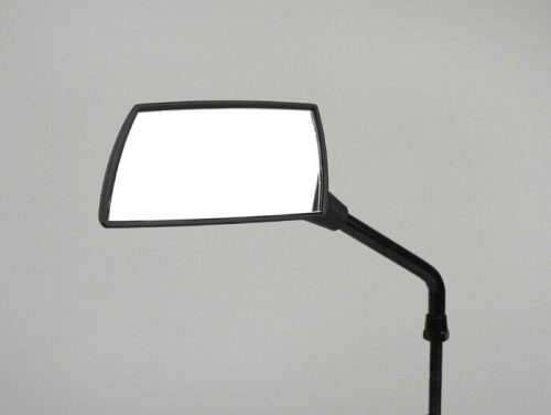 Tükör F1 2K10 menetes M8 x 75mm fekete / balra