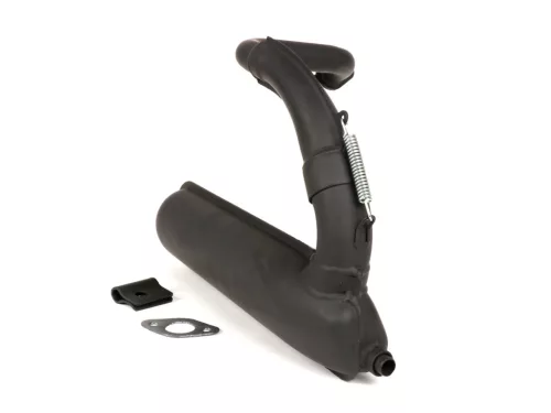 Kipufogó BGM PRO Banana TOURING, Fekete Vespa V50-hez