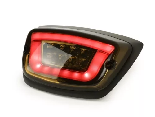 Moto Nostra LED Vespa LX, LXV hátsó lámpa fekete