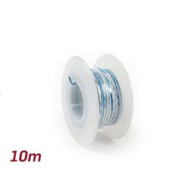 Elektromos kábel Univerzális 0,85mm˛ 10m Fehér/Kék