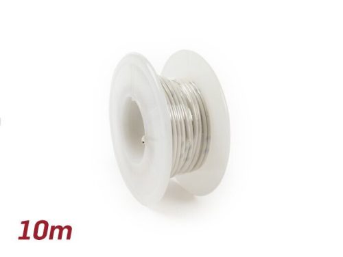 Elektromos kábel Universal 0.85mm˛ 10m Fehér