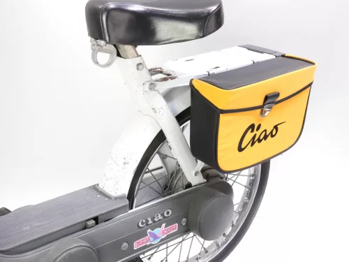 Nyeregtáska Moto Nostra Ciao Sárga Fekete