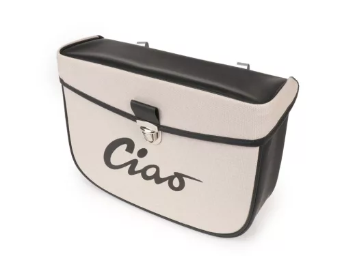 Nyeregtáska Moto Nostra Ciao Szürke Fekete