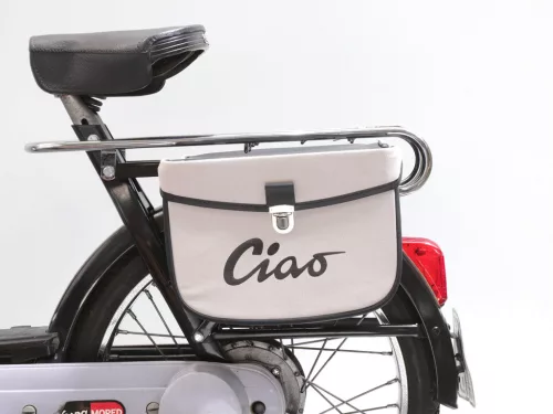 Nyeregtáska Moto Nostra Ciao Szürke Fekete