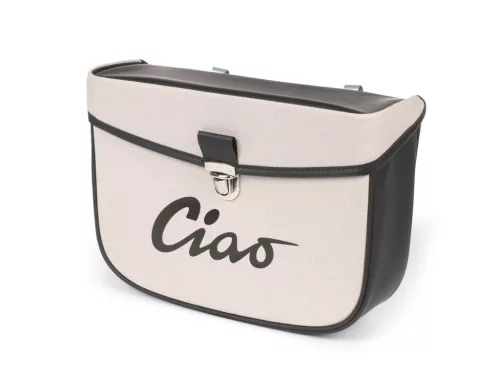 Nyeregtáska Moto Nostra Ciao Szürke Fekete