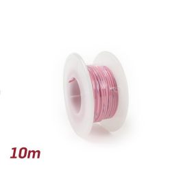 Elektromos kábel Univerzális 0,85mm˛ 10m Rózsaszín