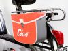 Nyeregtáska Moto Nostra Ciao narancssárga szürke