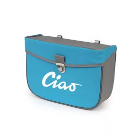 Nyeregtáska Moto Nostra Ciao Türkiz Szürke