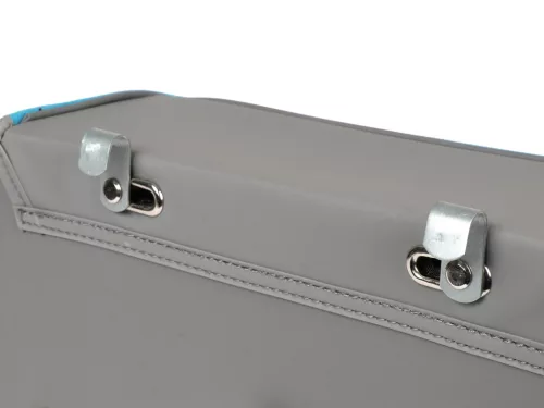 Nyeregtáska Moto Nostra Ciao Türkiz Szürke