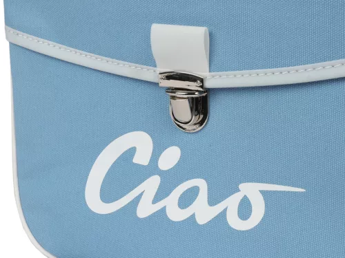 Nyeregtáska Moto Nostra Ciao kék szürke