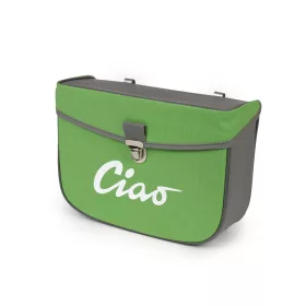 Nyeregtáska Moto Nostra Ciao zöld szürke