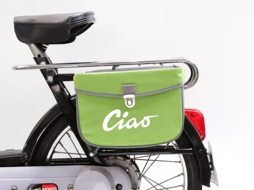 Nyeregtáska Moto Nostra Ciao zöld szürke