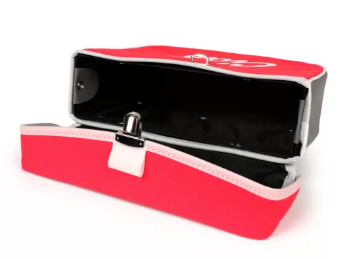 Nyeregtáska Moto Nostra Ciao Piros Szürke