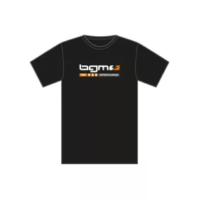Póló BGM Supercharged fekete XXL
