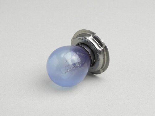 Izzó P26s 12V 15W kék Xenon stílusú izzó 12V 15W