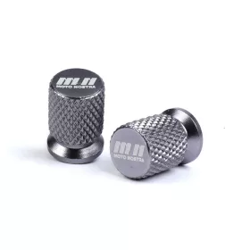 Szelepsapkák Moto Nostra CNC, szürke-