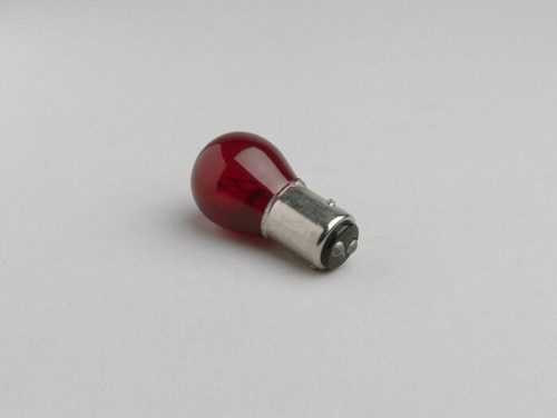 Izzó BAY15d 12V 21/5W piros