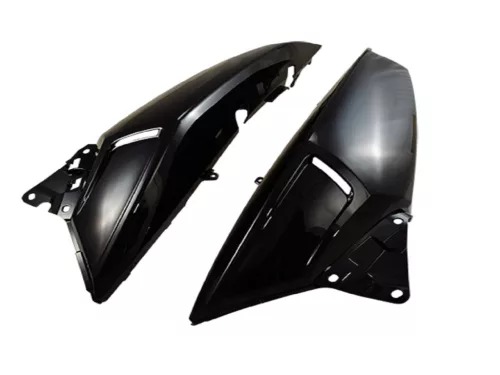 Burkolatalkatrész-készlet 9 darab fekete Yamaha T-Max 500 2008-2011 modellhez