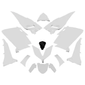   Burkolatalkatrész készlet 14 darab fehér Yamaha T-Max 530 2015-2017 motorhoz