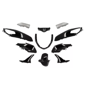   Védőburkolat készlet 11 darab fekete fényes Yamaha N-Max 125cc 2015-2020-hoz