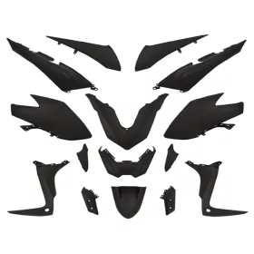   Burkolatalkatrész-készlet 15 részes fekete matt Yamaha T-Max 560, T-Max 560 ABS Euro3 2017-2019 Yamaha T-Max 560, T-Max 560 ABS Euro3 2017-2019