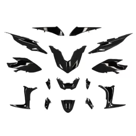   15 darabos fekete fényezés a Yamaha T-Max 560 Euro5 Euro5 2020-hez.