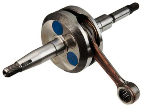 Doppler Endurance forgattyús tengely (kis kúp) Peugeot 103 SPX, RCX modellekhez (kis kúp)