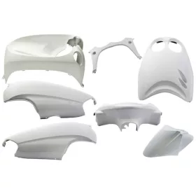   Burkolatkészlet EDGE 7 db fehér Yamaha Neoshoz, MBK Ovetto 50-100cc 2T -06/2007