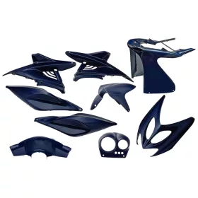   Burkolatkészlet EDGE 9 darab kék metál a Yamaha Aerox, MBK Nitro modellekhez