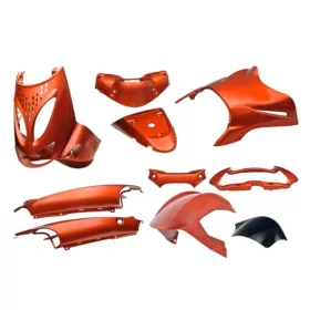   Burkolati szett EDGE 11 darabos narancssárga metál az Aprilia SR SR SR50 Street 1998-hez.