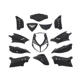   Burkolatkészlet EDGE 13 darab fekete matt a Peugeot Speedfight 2 számára