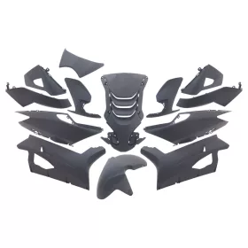   Burkolatkészlet EDGE 14 darab fekete matt a Peugeot Speedfight 4 számára