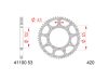 AFAM hátsó lánckerék 53 fog 420-as lánchoz - Bultaco Lobito, Derbi Senda DRD, Gilera RCR